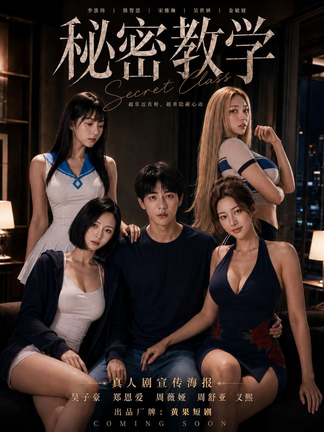 黄豆魔改短剧-秘密教学